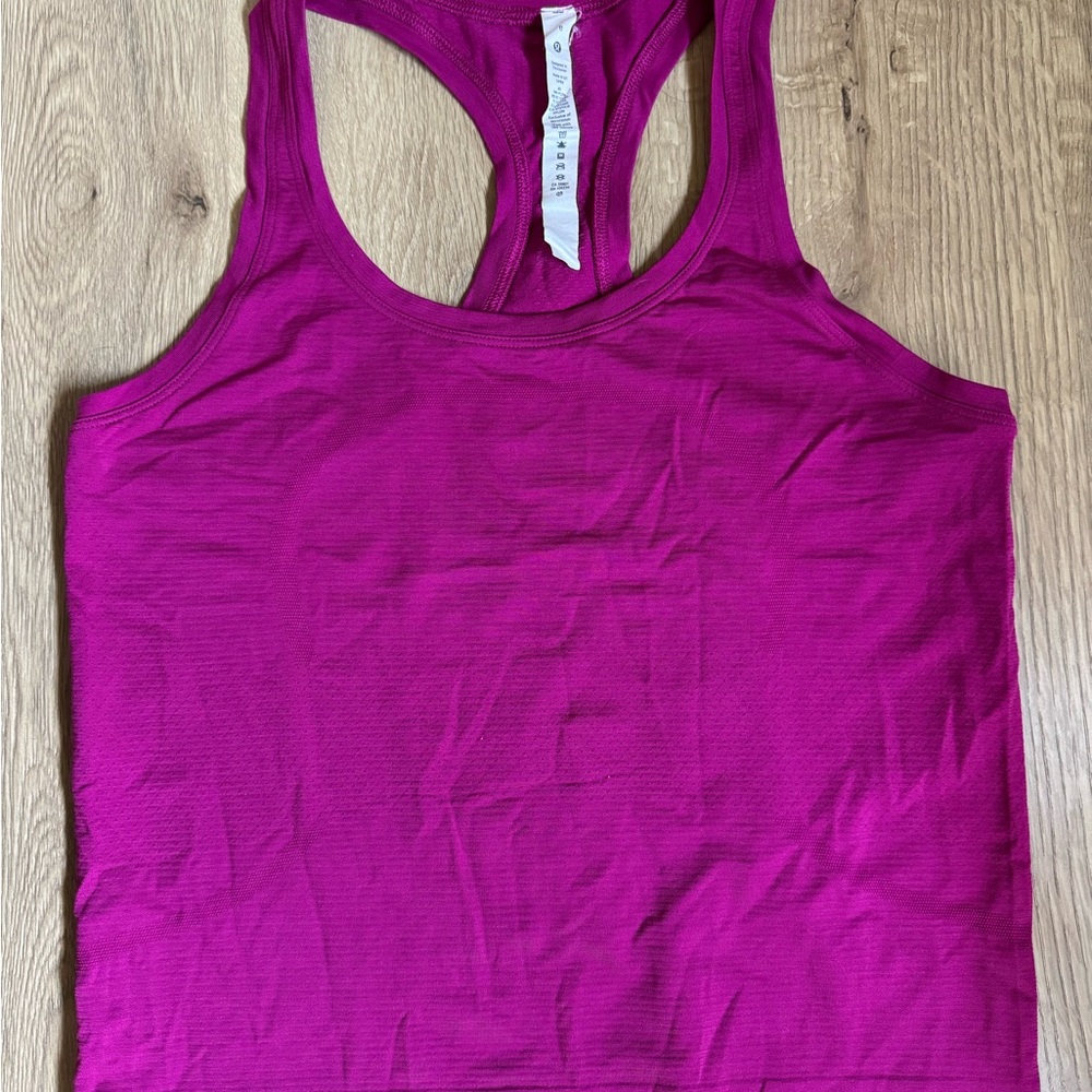 Women's Swiftly Tech Racerback Tank Top - Raspberry